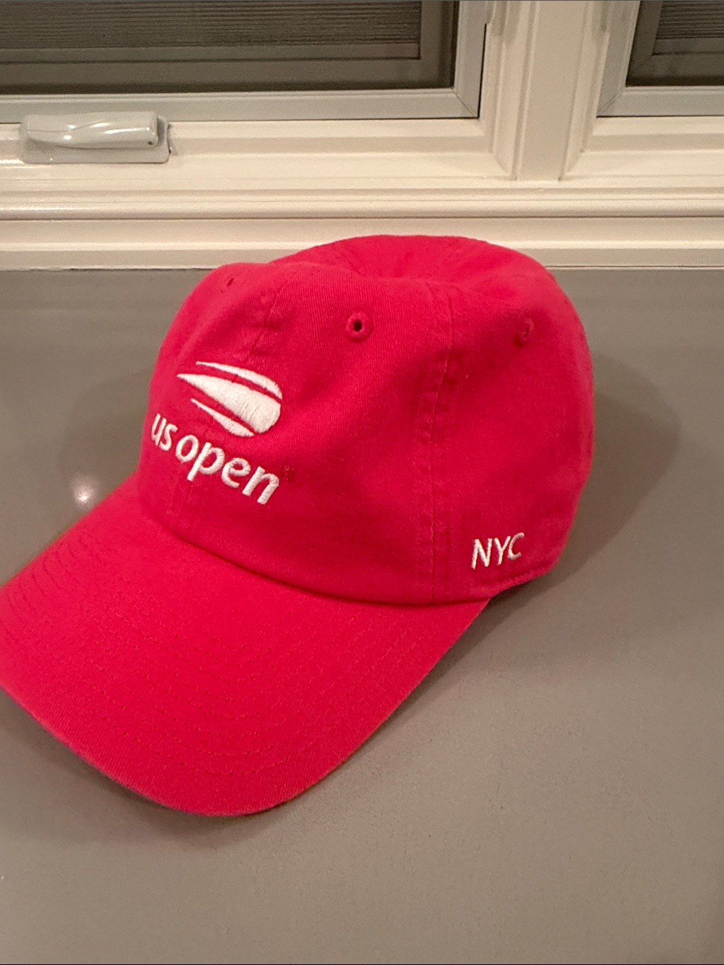 Nwot American Needle Us Open Nyc Pink Baseball Cap